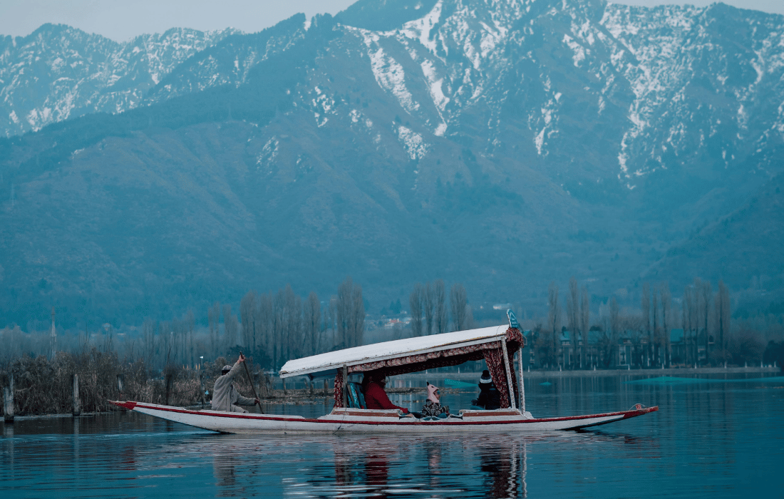 Shikara in Dal Lake